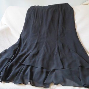 Adrianna Papell Black Evening Skirt